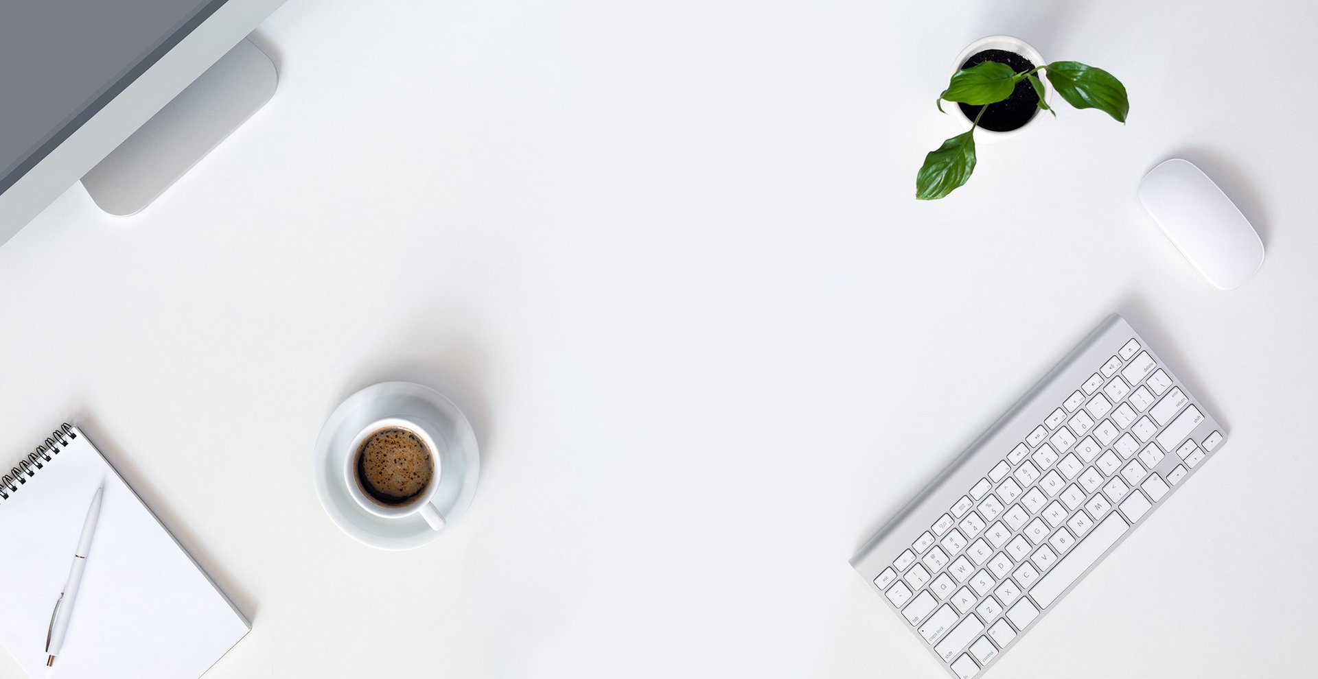 Modern desktop workspace