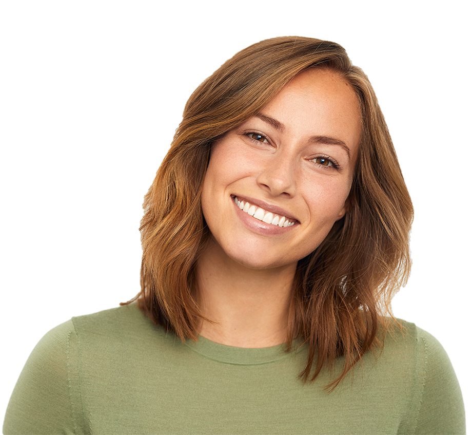 Smiling real estate professional